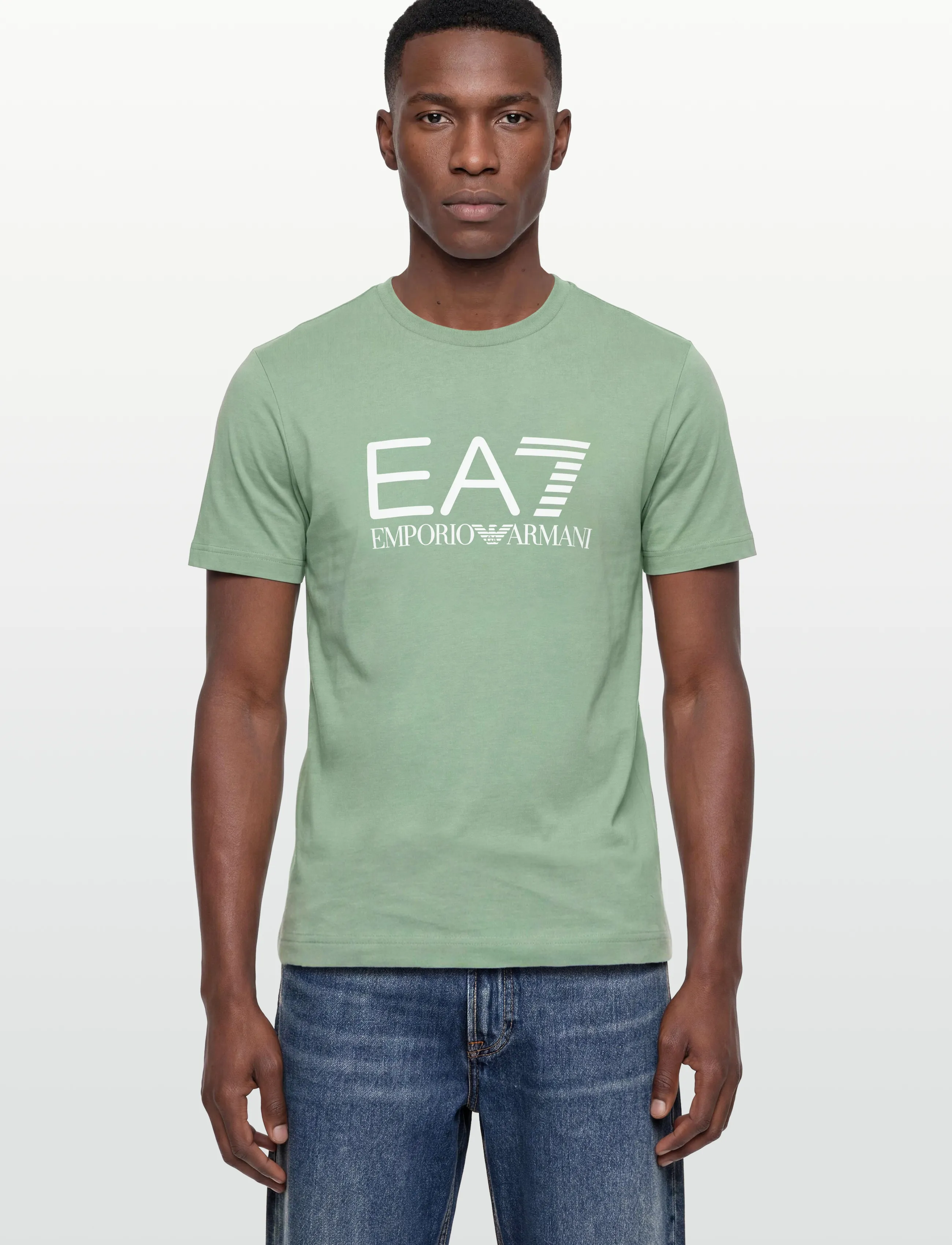 EA7 - T-SHIRT - short-sleeved t-shirts - green bay - 3