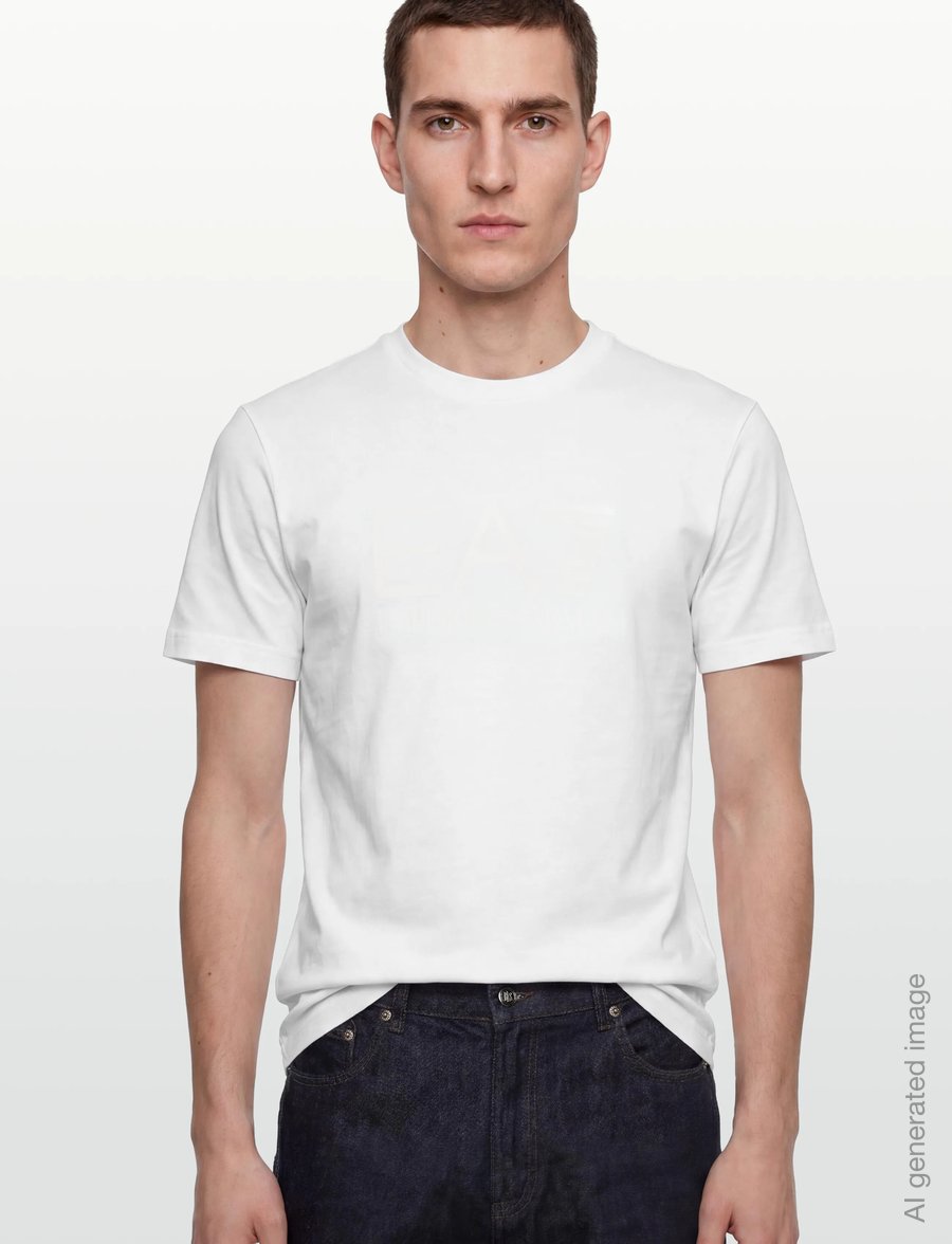 EA7 - T-SHIRT - kortærmede t-shirts - white/white - 3
