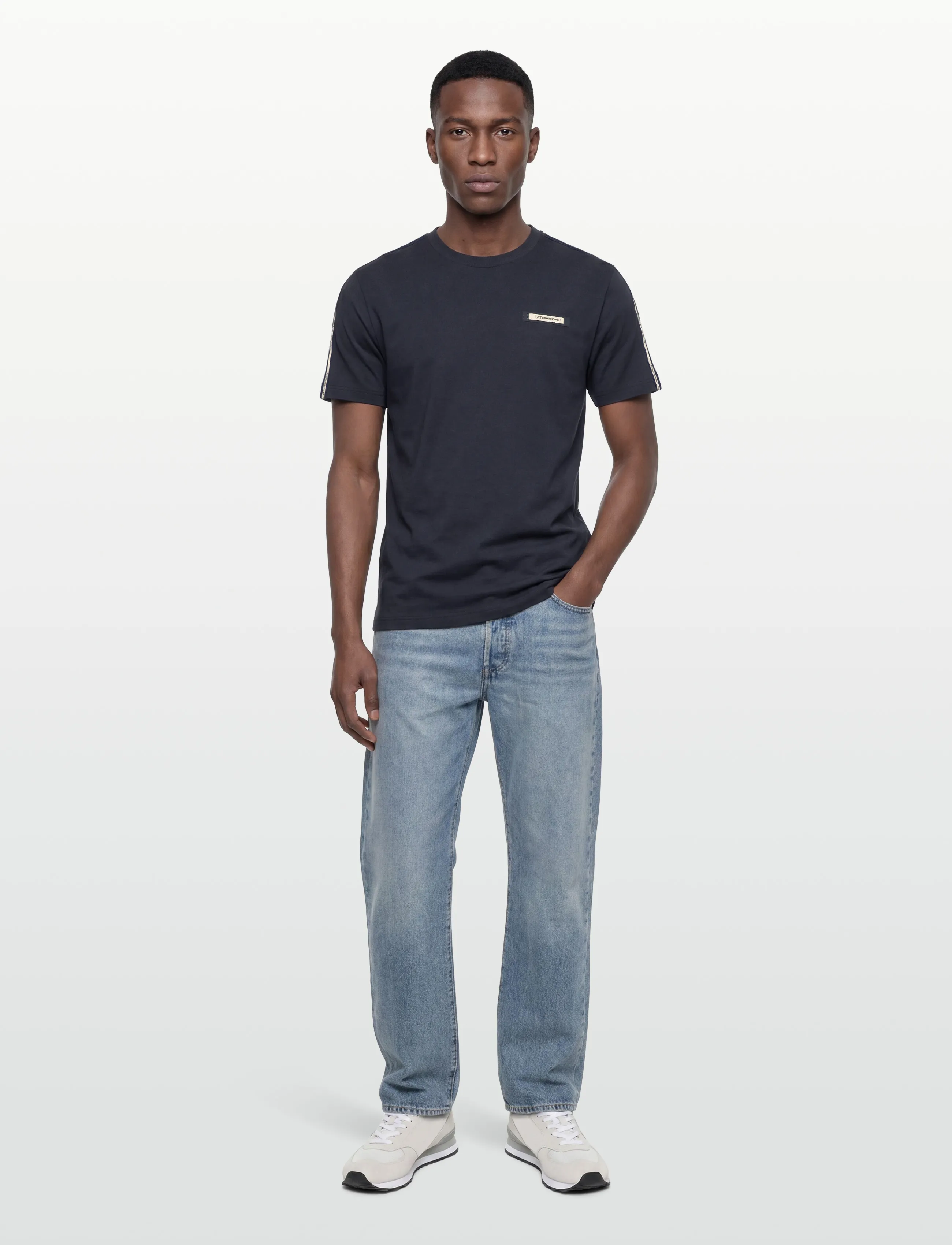 EA7 T-Shirt, XS, T-shirts, Marineblau - Short-sleeved, Männerswear