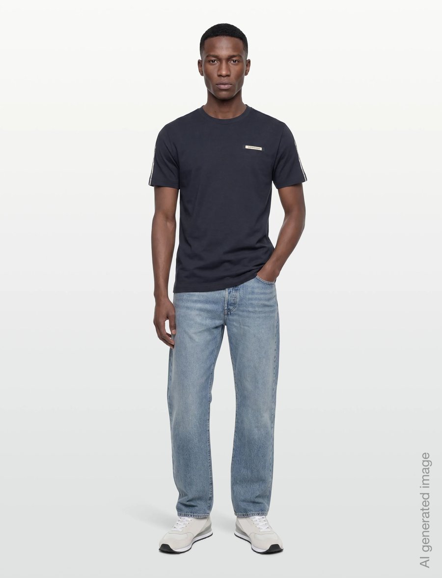 EA7 - T-SHIRT - short-sleeved t-shirts - armani blue - 0