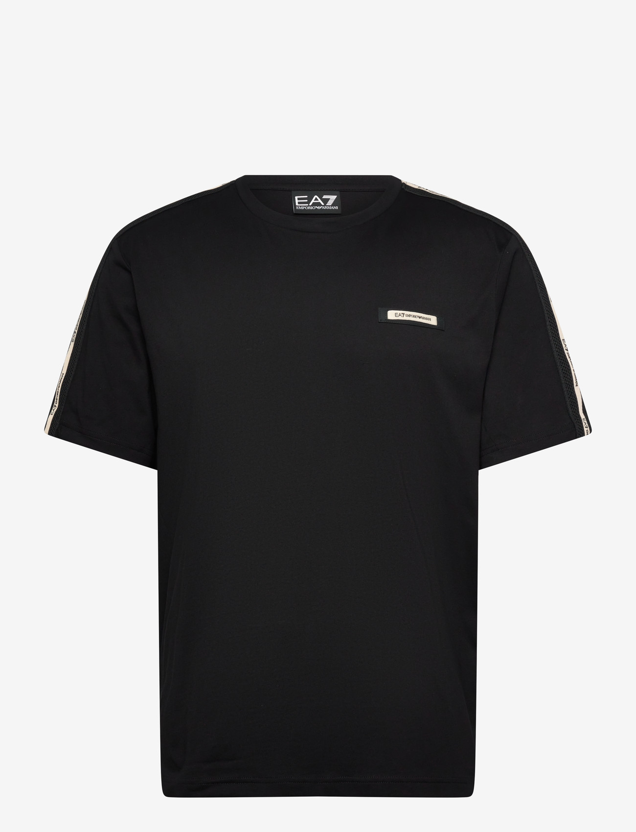 EA7 - T-SHIRT - short-sleeved t-shirts - black - 0