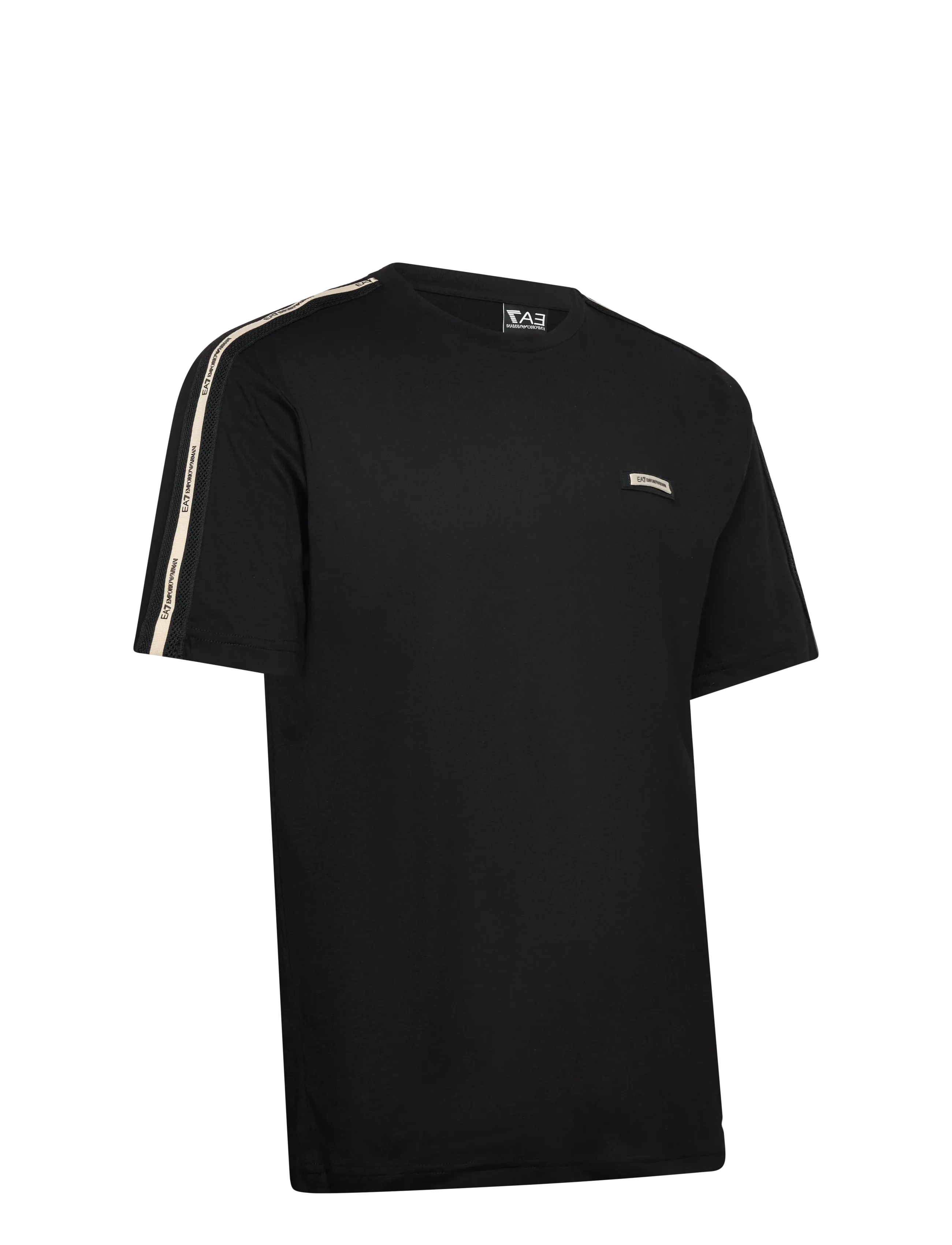 EA7 - T-SHIRT - short-sleeved t-shirts - black - 4