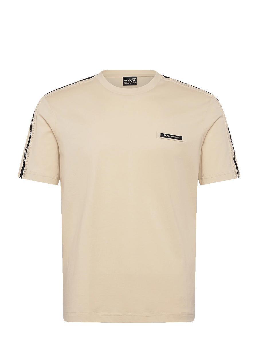 EA7 - T-SHIRT - short-sleeved t-shirts - fog - 1