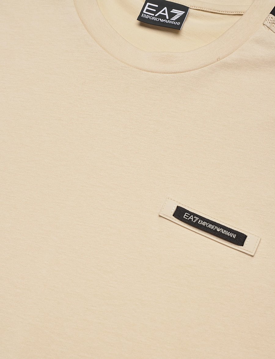 EA7 - T-SHIRT - short-sleeved t-shirts - fog - 5