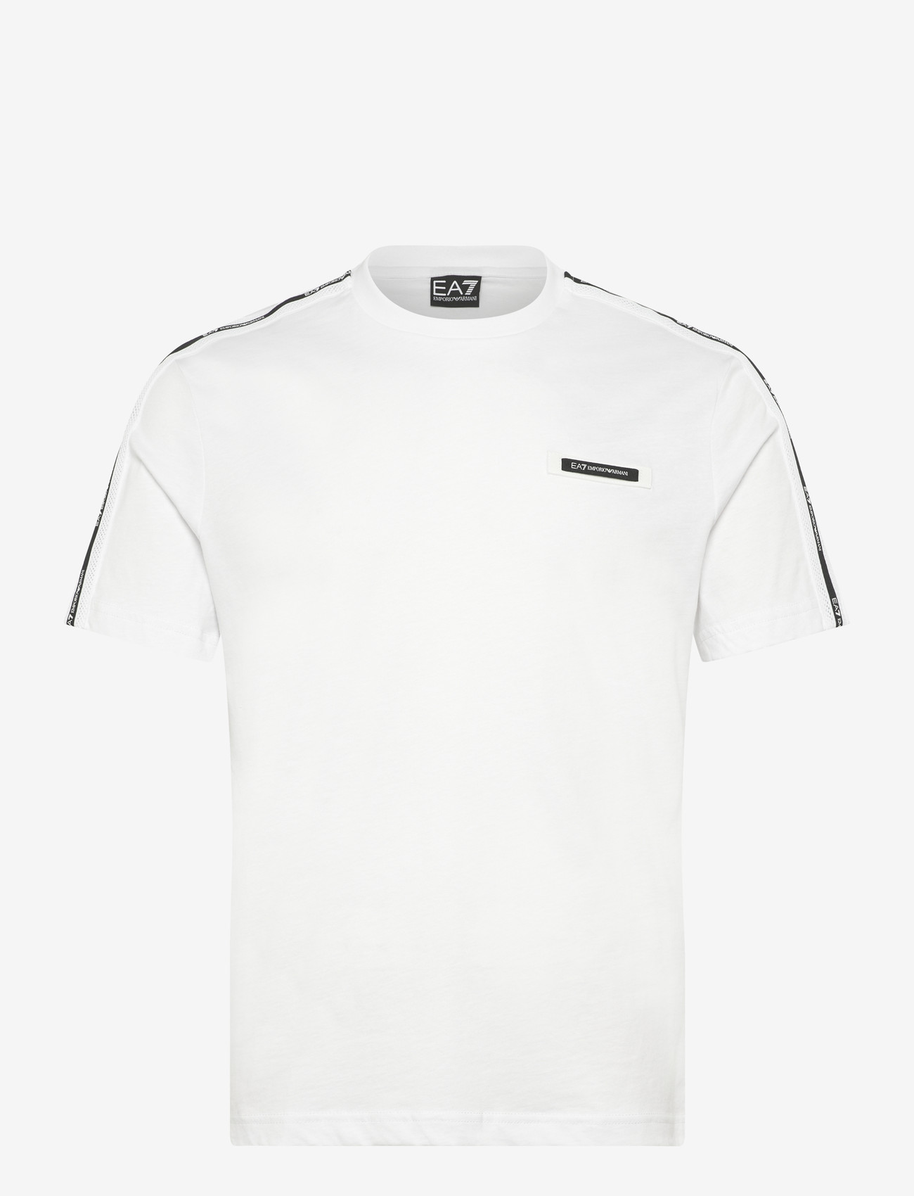 EA7 - T-SHIRT - short-sleeved t-shirts - white - 1