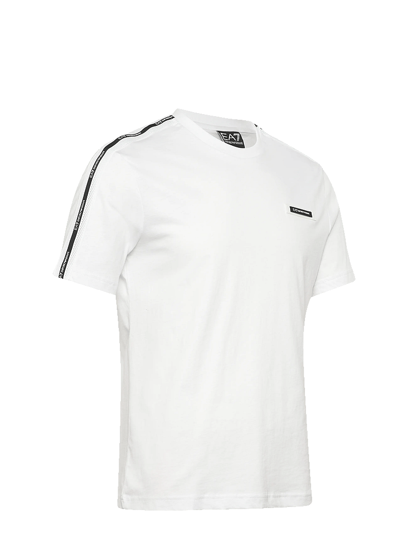 EA7 - T-SHIRT - short-sleeved t-shirts - white - 3