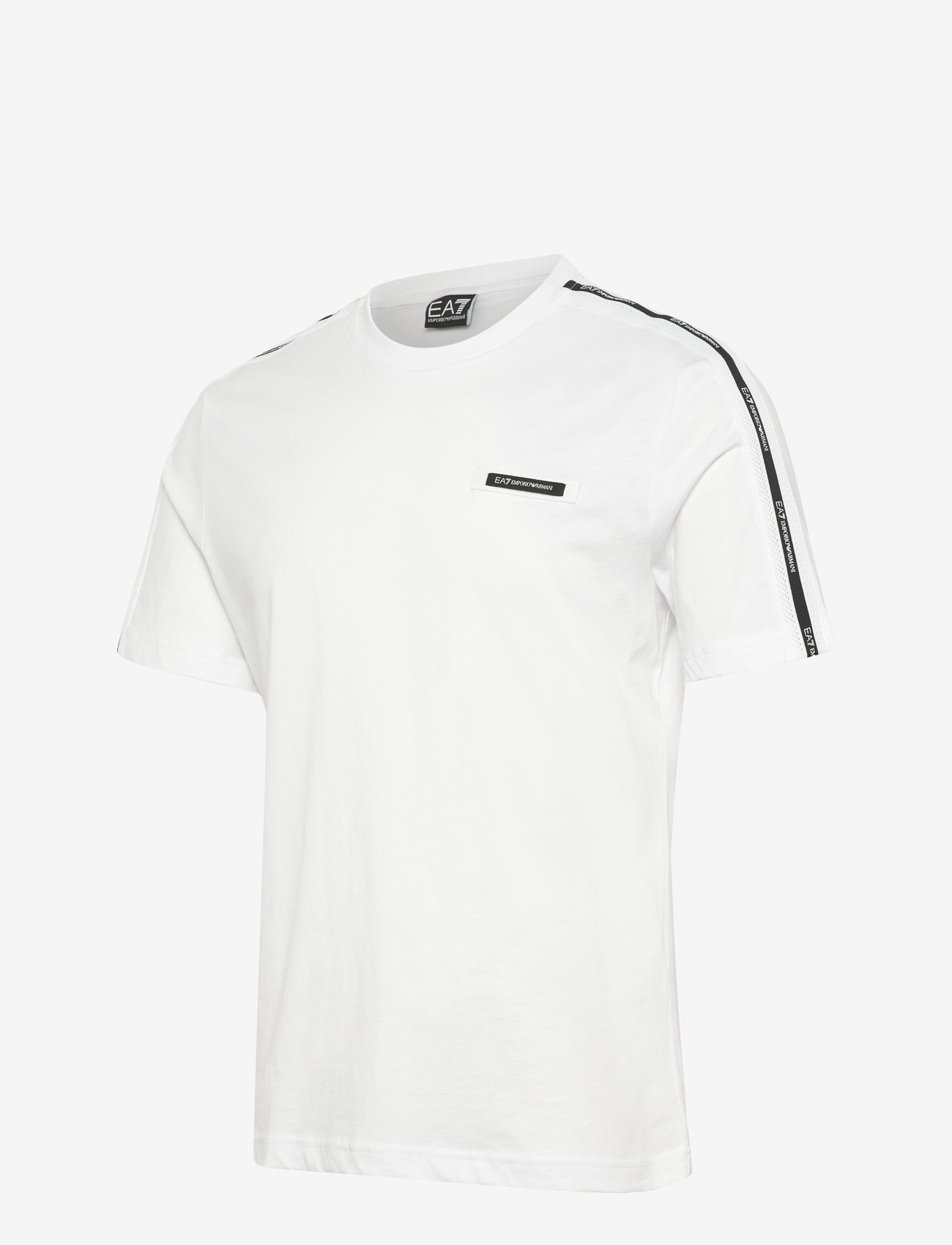 EA7 - T-SHIRT - short-sleeved t-shirts - white - 4