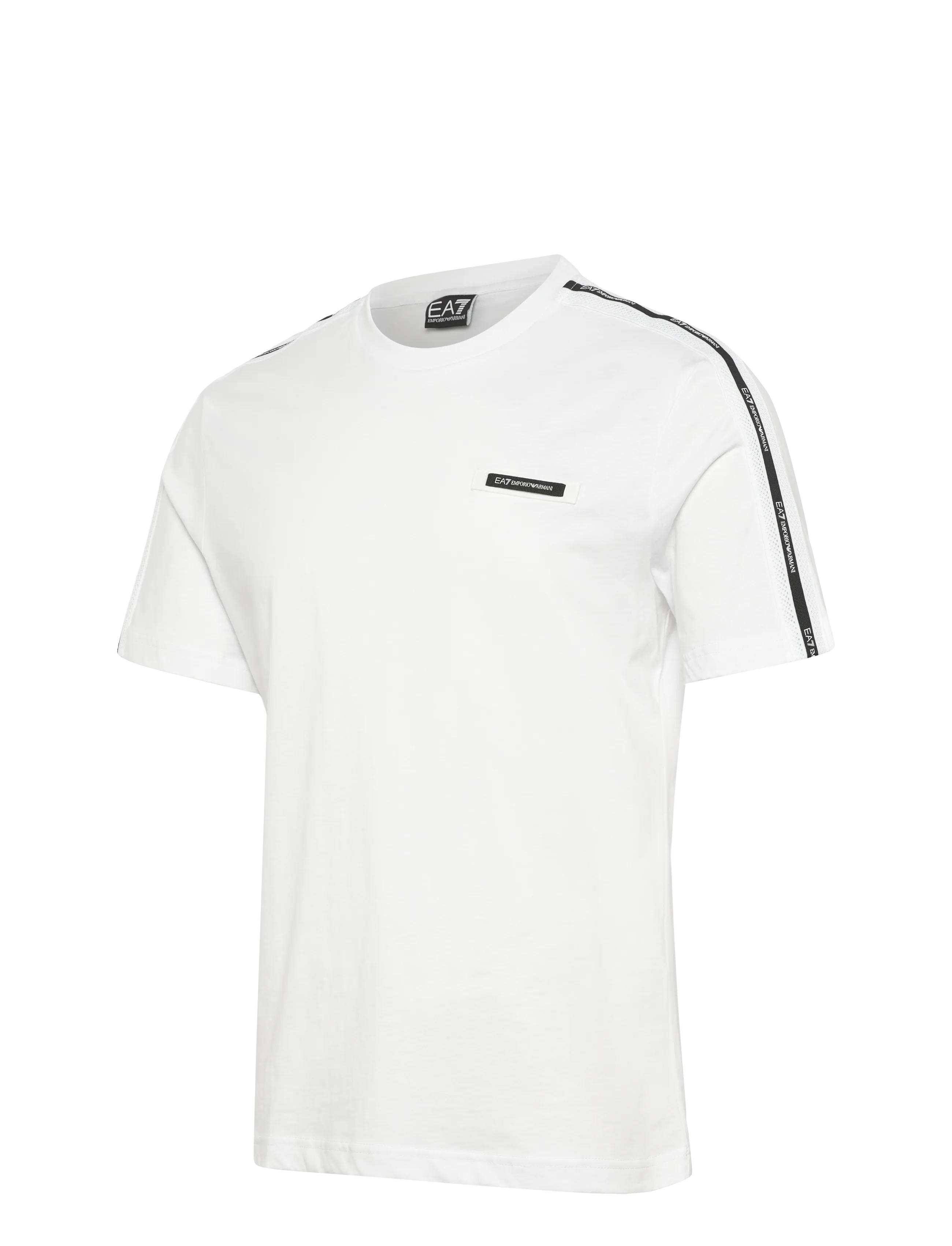 EA7 - T-SHIRT - short-sleeved t-shirts - white - 4