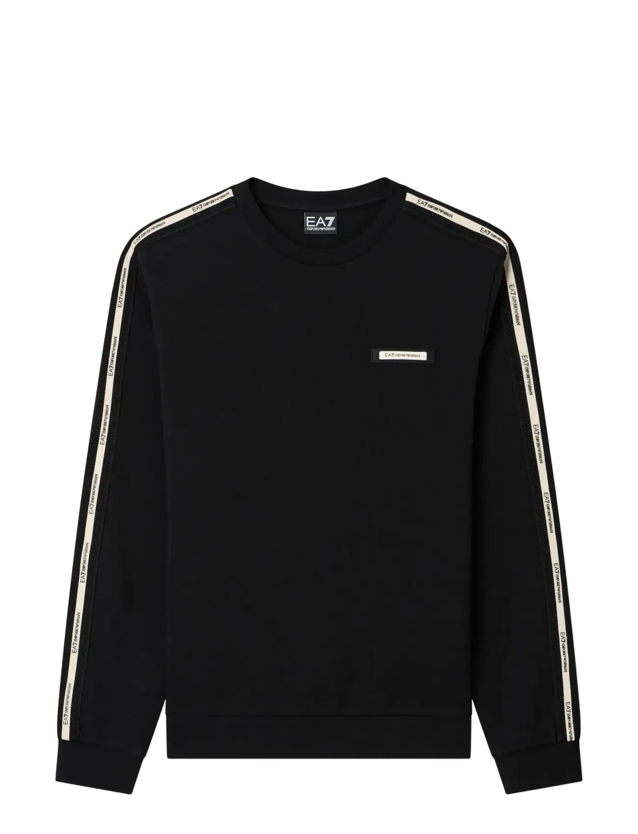 EA7 SWEATSHIRT - Fatnaður - BLACK / black