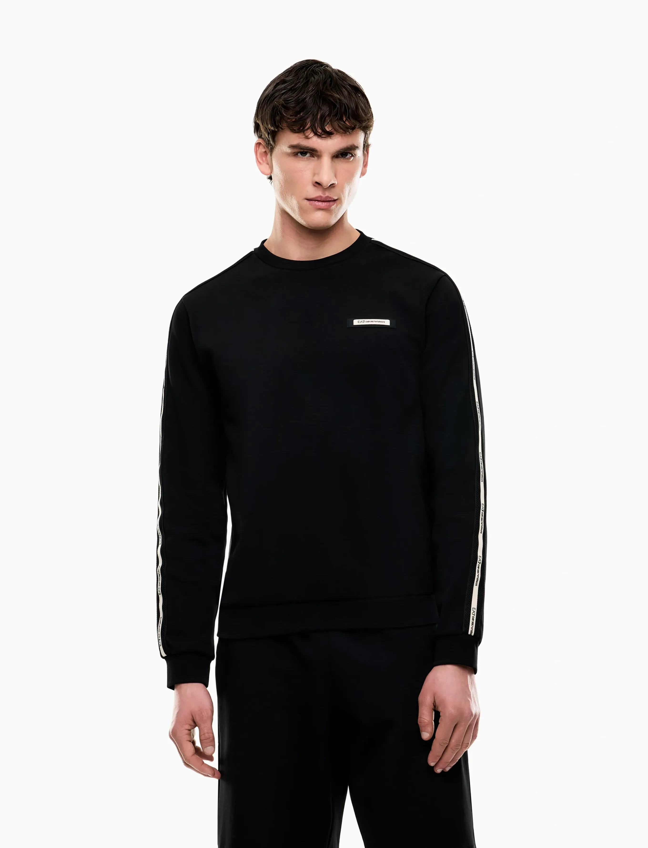EA7 SWEATSHIRT - Sweatshirts - BLACK / black