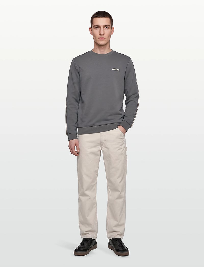 EA7 - SWEATSHIRT - oberteile - smoked pearl - 0