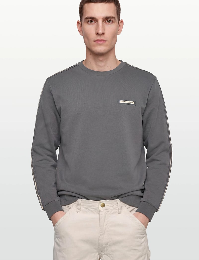 EA7 - SWEATSHIRT - oberteile - smoked pearl - 5
