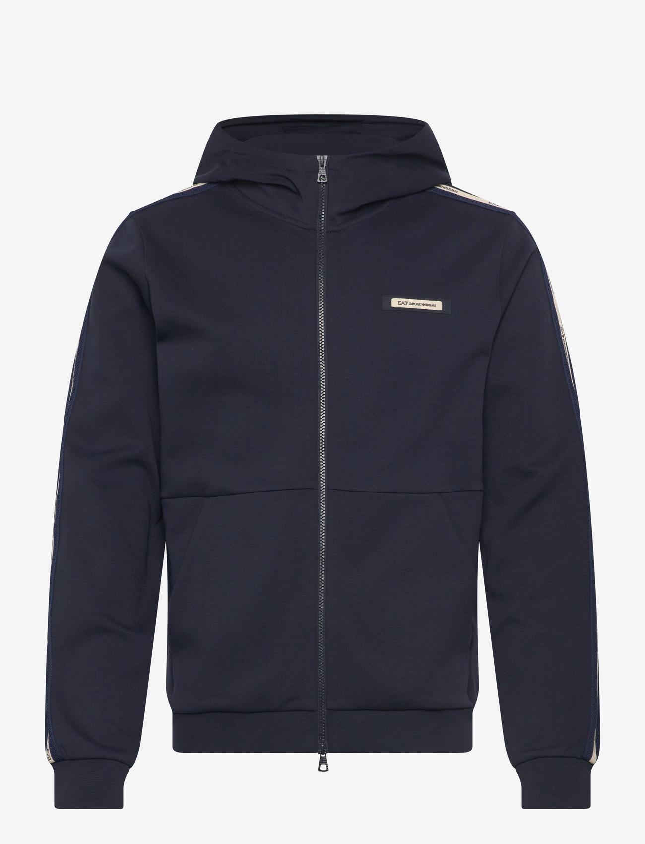 EA7 - SWEATSHIRT - kapuutsiga dressipluusid - armani blue - 1