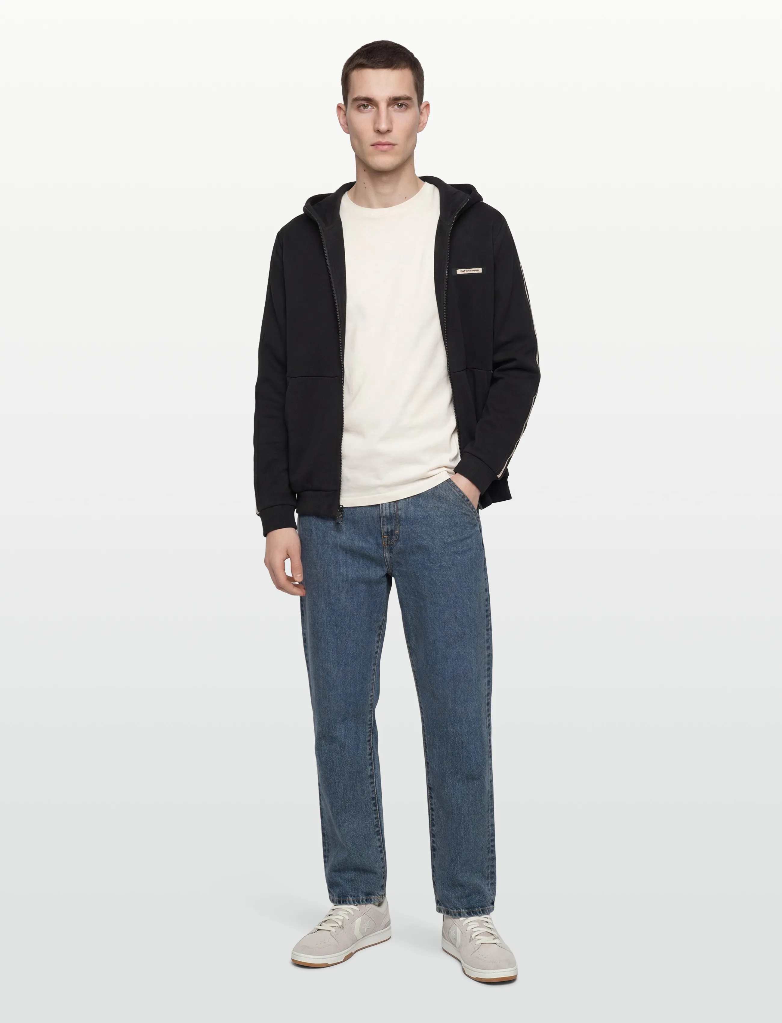 EA7 Sweatshirt, XXL, Sport Sweatshirts & Hoodies, Schwarz - Männerswear