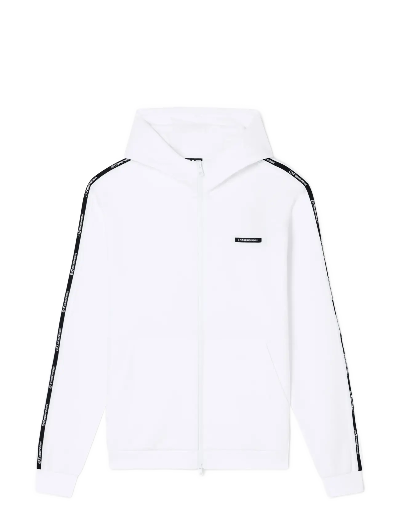 EA7 SWEATSHIRT - Fatnaður - WHITE / white