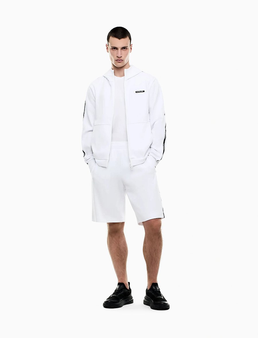 EA7 - SWEATSHIRT - huvtröjor - white - 4