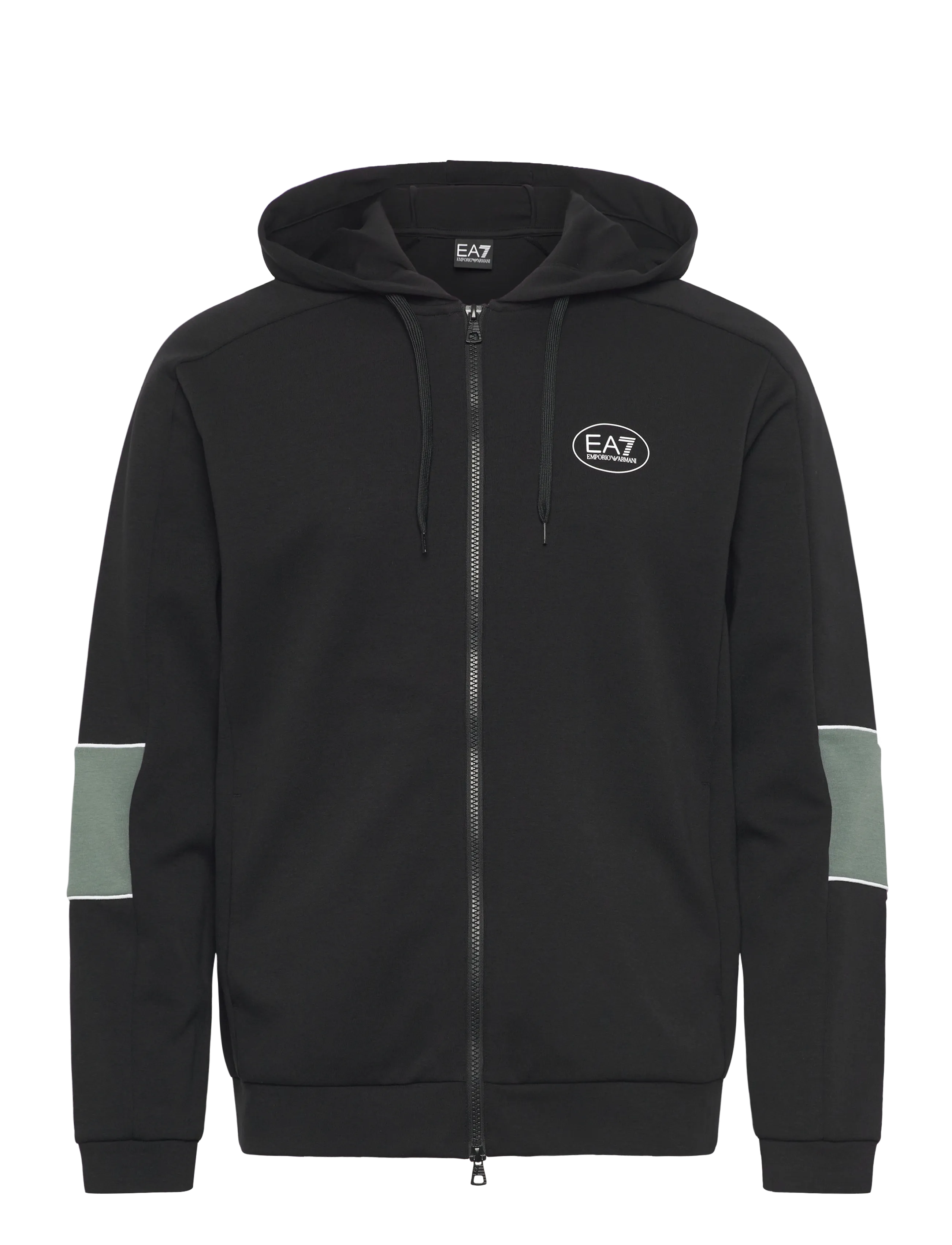 EA7 SWEATSHIRT - Tänavastiil - BLACK / black