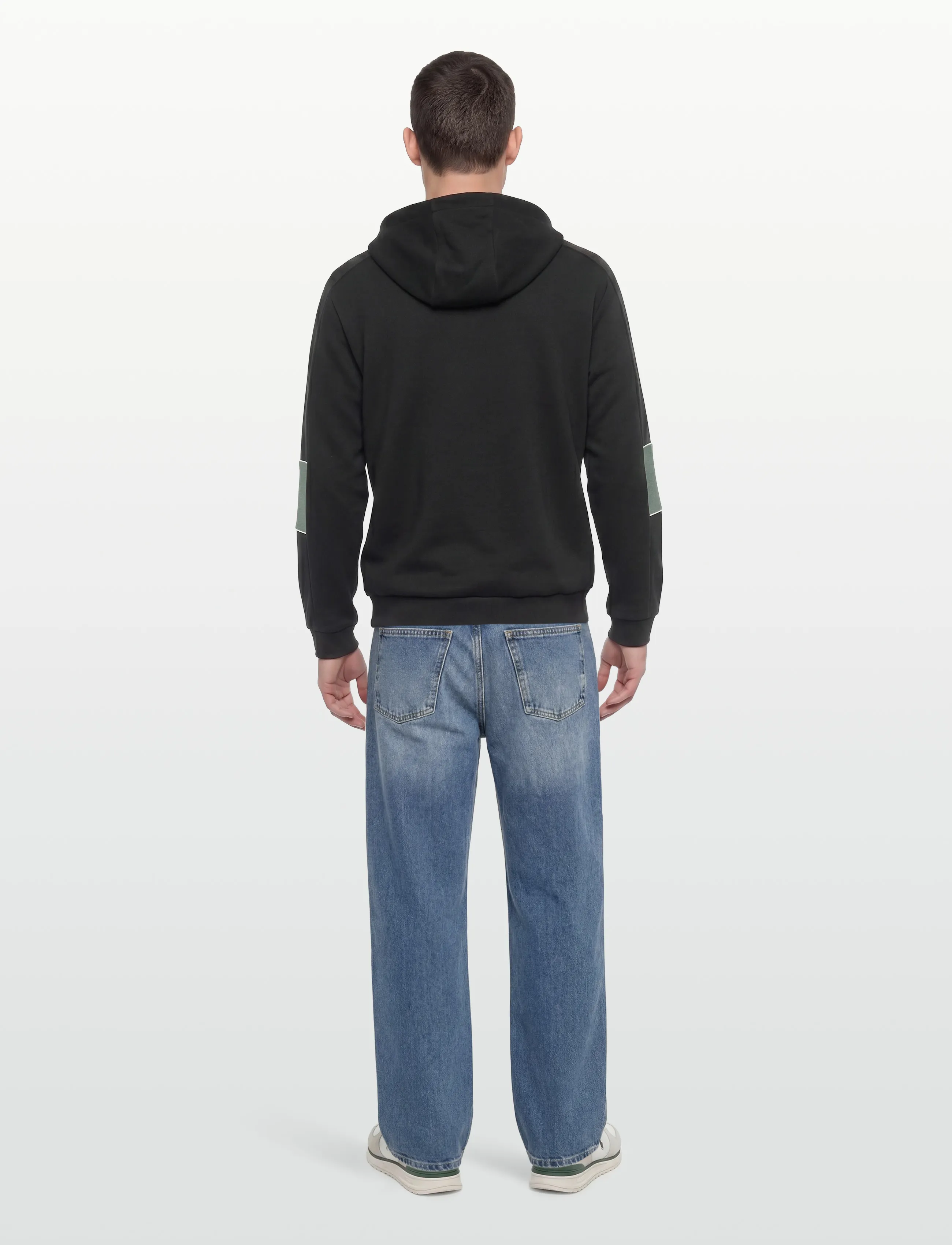 EA7 - SWEATSHIRT - kapuzenpullover - black - 4