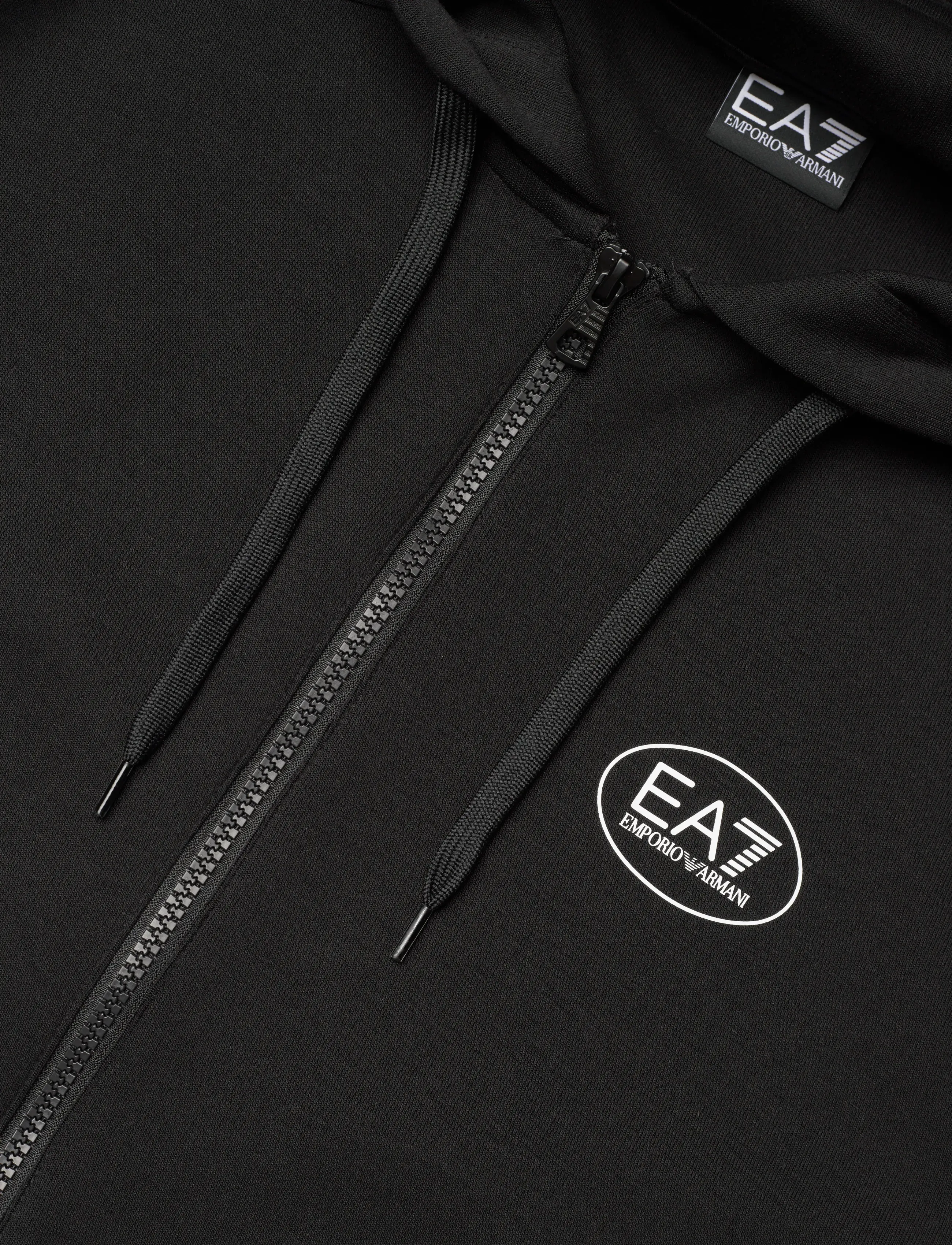 EA7 - SWEATSHIRT - kapuzenpullover - black - 5