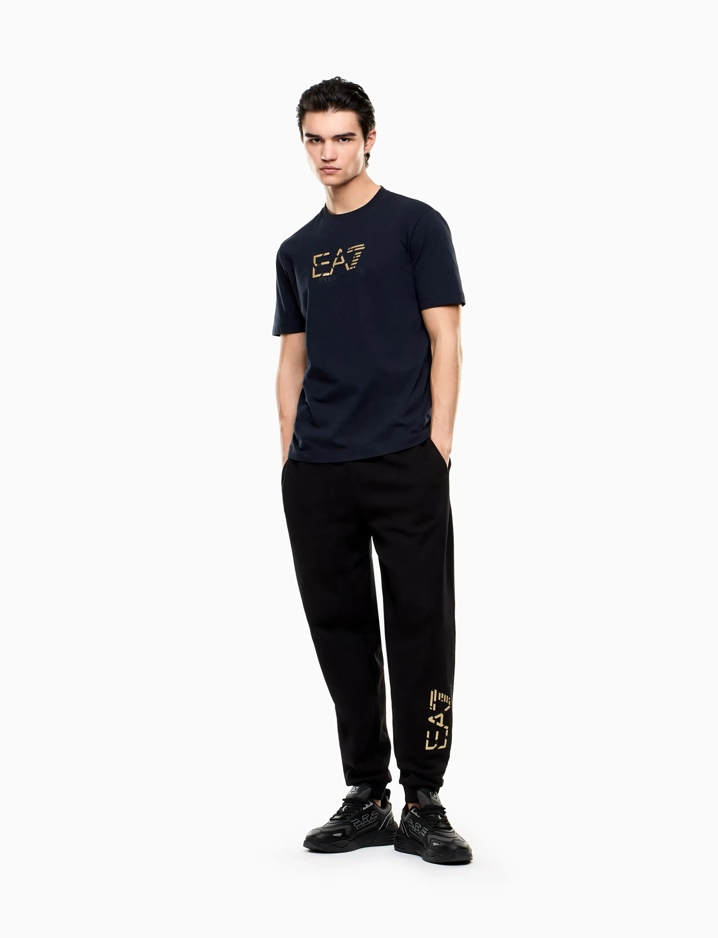 EA7 - T-SHIRT - sport - armani blue - 4