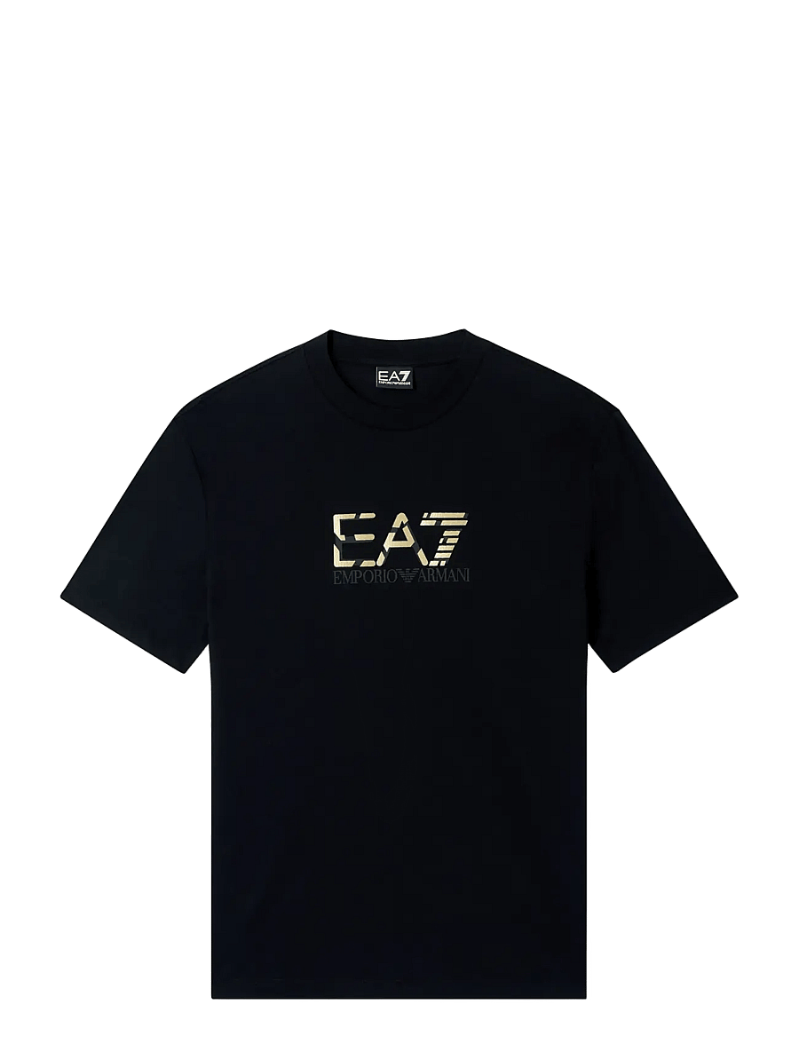 EA7 - T-SHIRT - kurzärmelig - black - 1