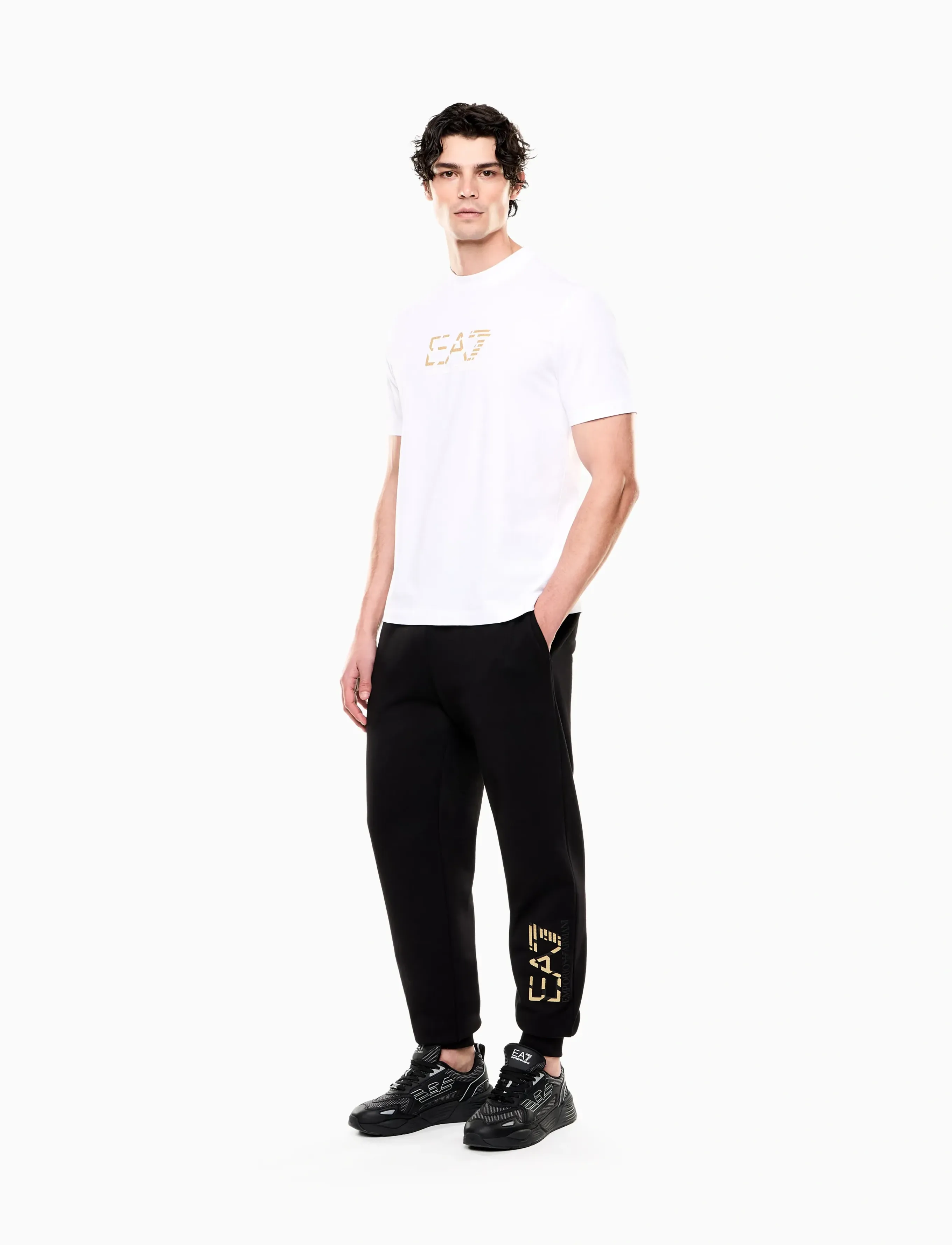 EA7 - T-SHIRT - sport - white - 3