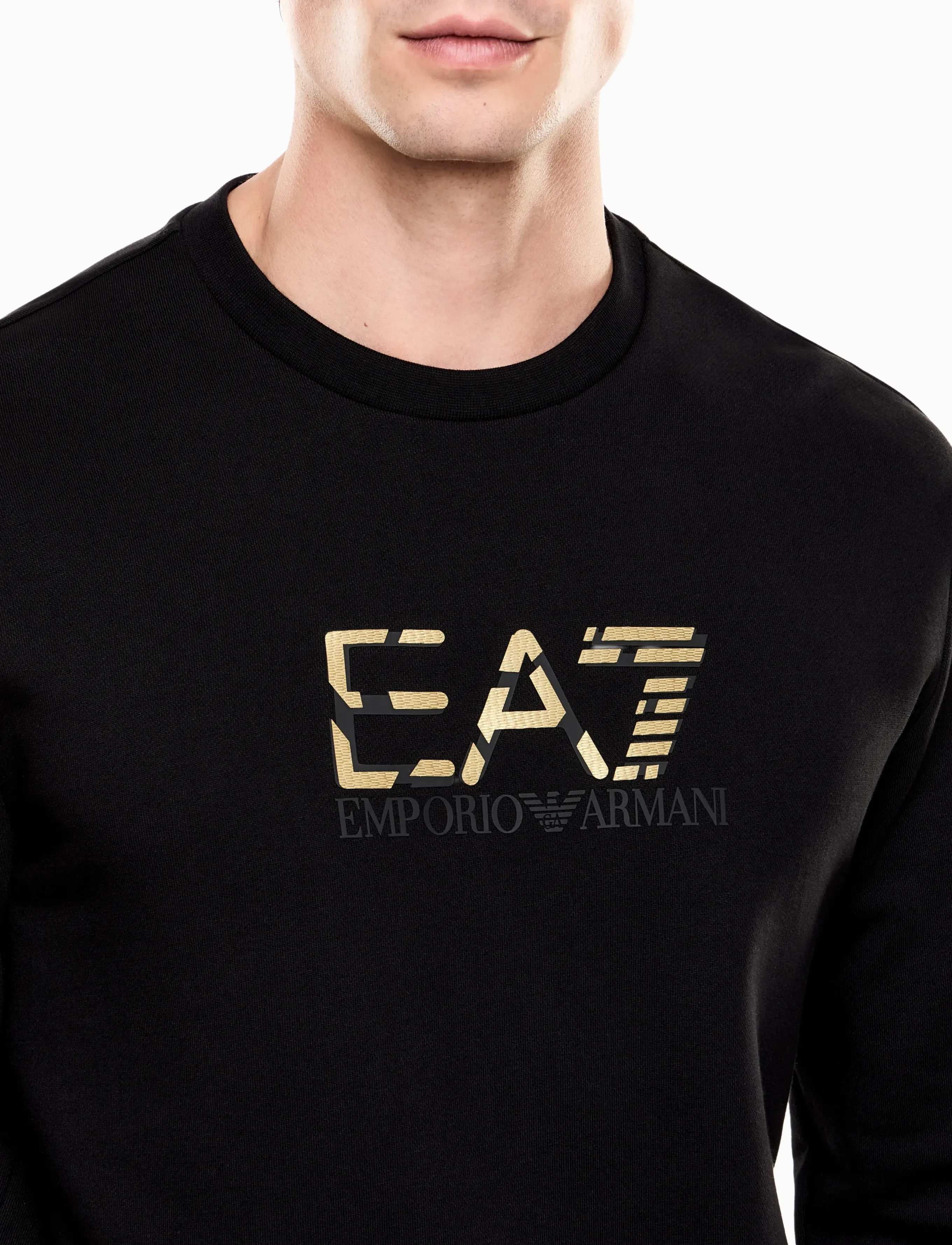 EA7 - SWEATSHIRT - dressipluusid - black - 3