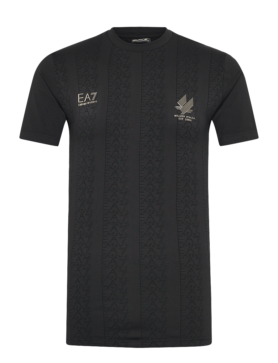 EA7 - T-SHIRT - kortærmede t-shirts - black - 1