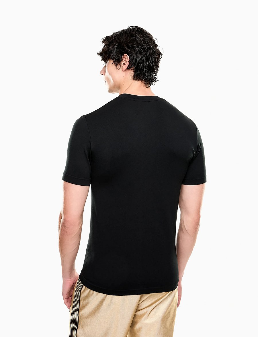 EA7 - T-SHIRT - kortærmede t-shirts - black - 3