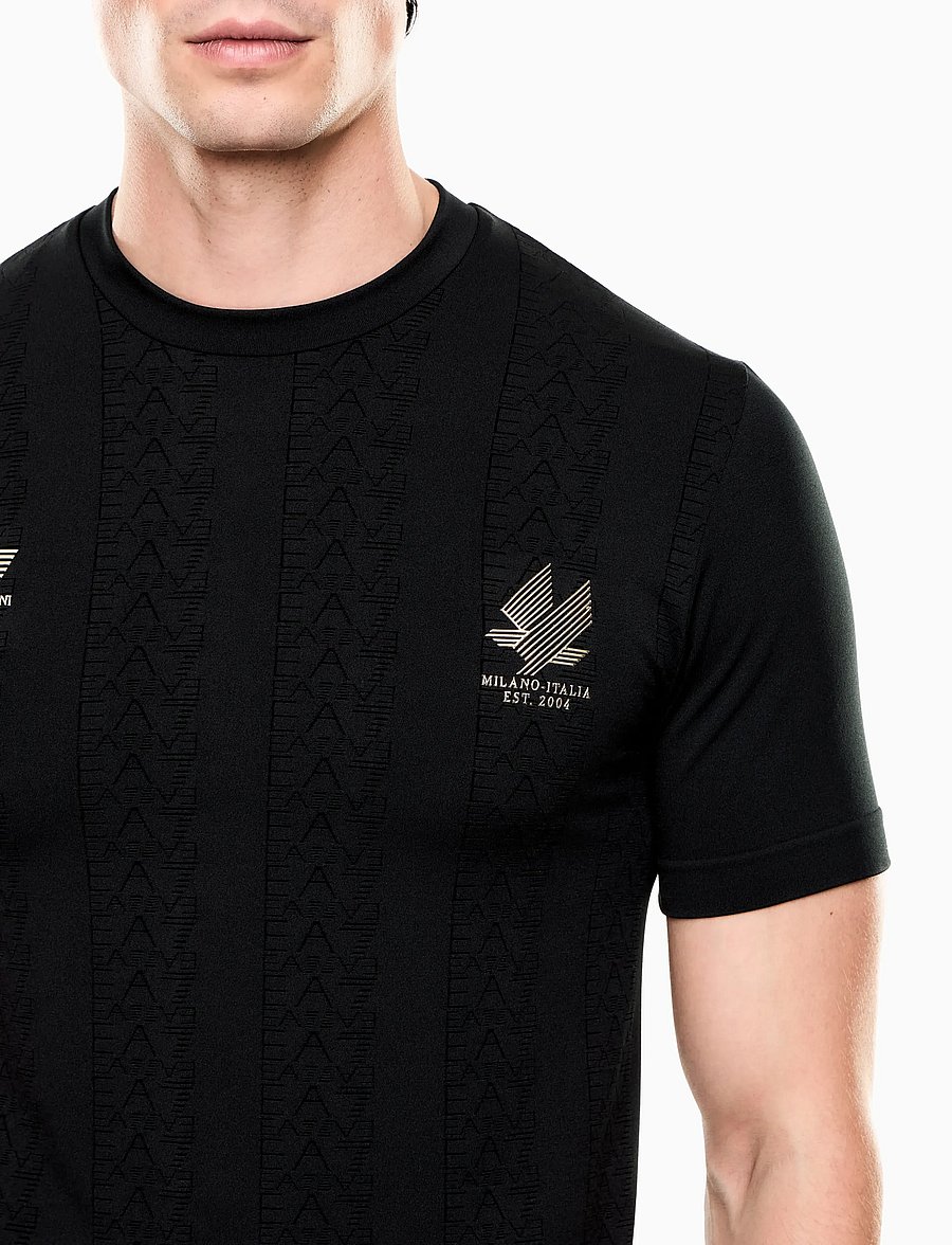 EA7 - T-SHIRT - kortærmede t-shirts - black - 5