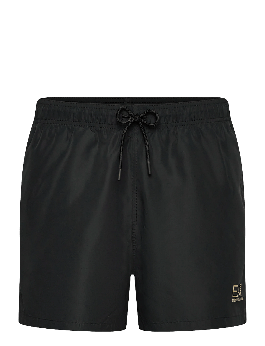 EA7 - BOXER BEACHWEAR - badehose - black/gold - 1