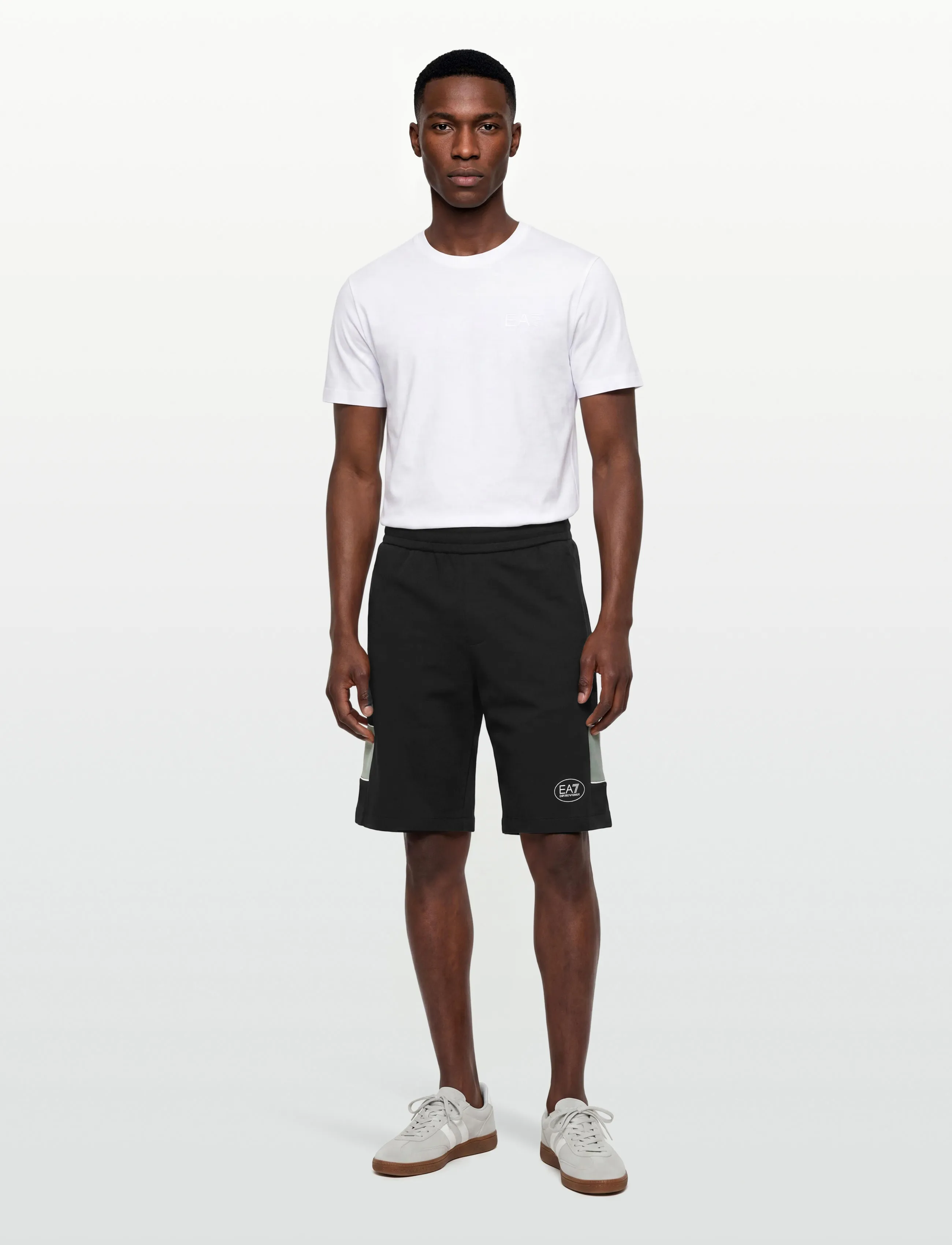 EA7 Shorts, M, Schwarz - Sweat Männerswear