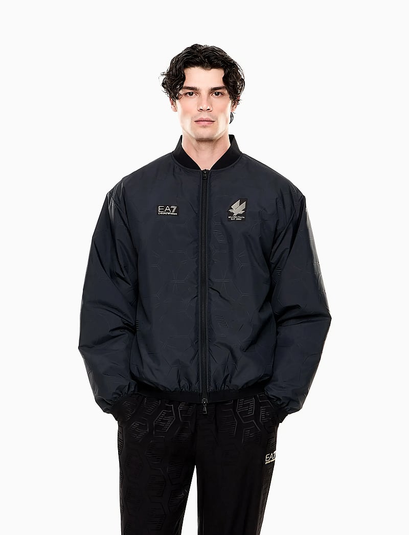 EA7 - BOMBER JACKET - frühlingsjacken - black - 0