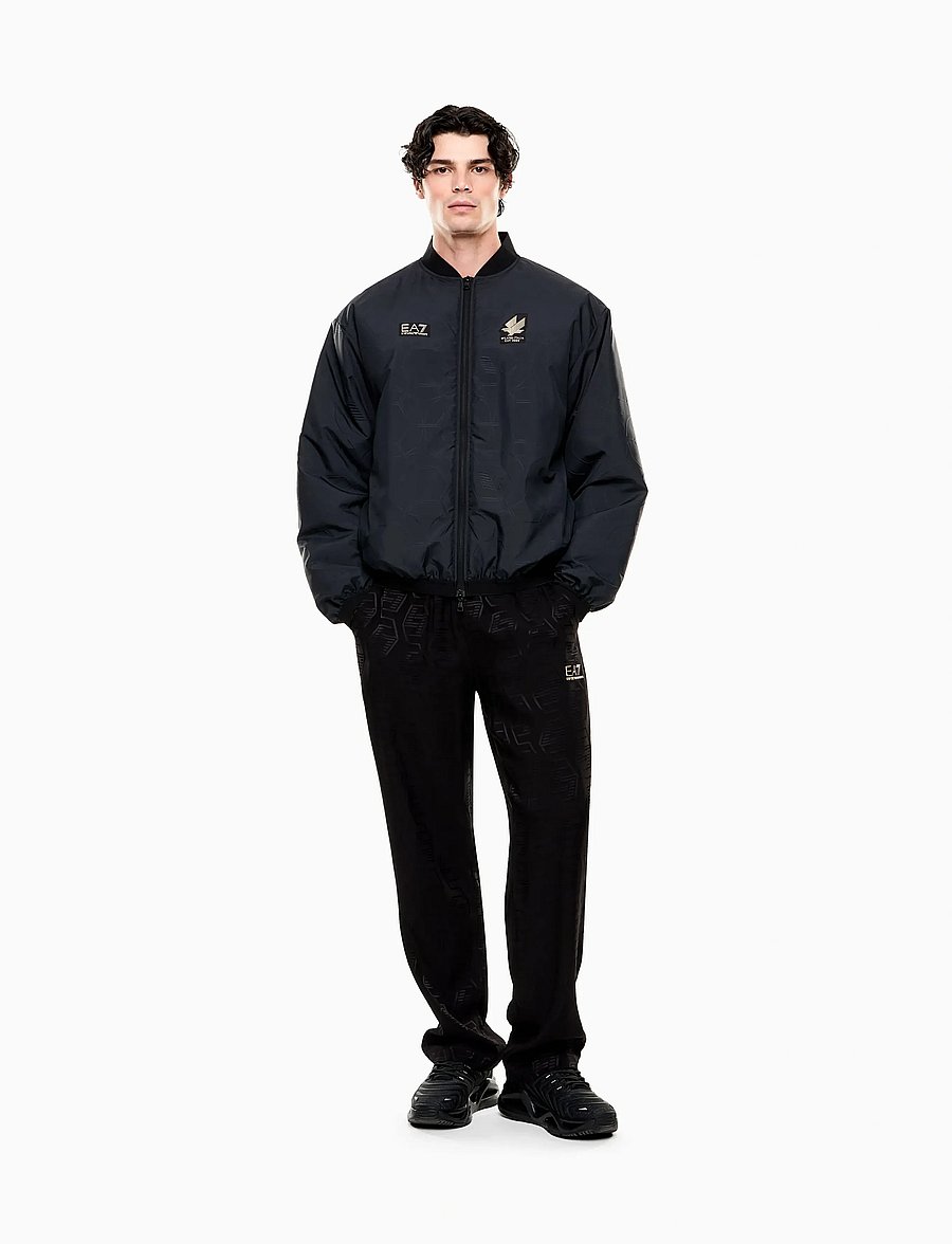 EA7 - BOMBER JACKET - frühlingsjacken - black - 4