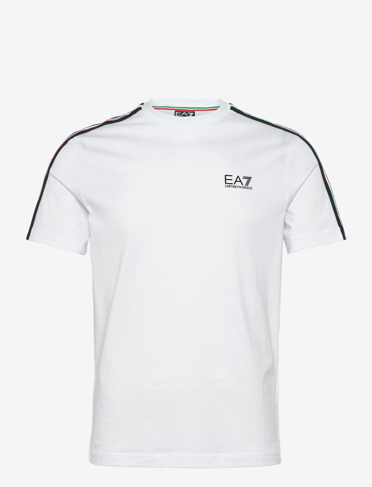 EA7 - T-SHIRT - kurzärmelig - white - 0