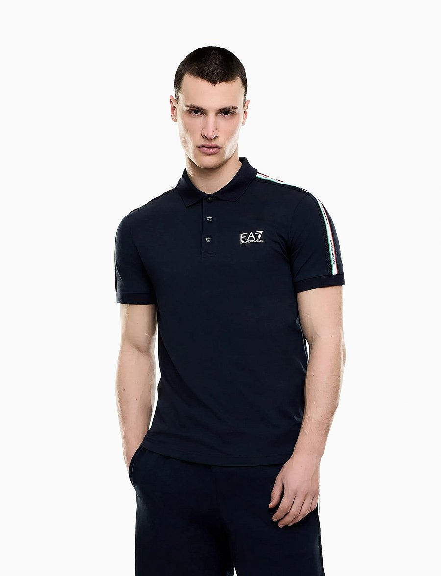 EA7 - POLO SHIRT - lühikeste varrukatega polod - armani blue - 0