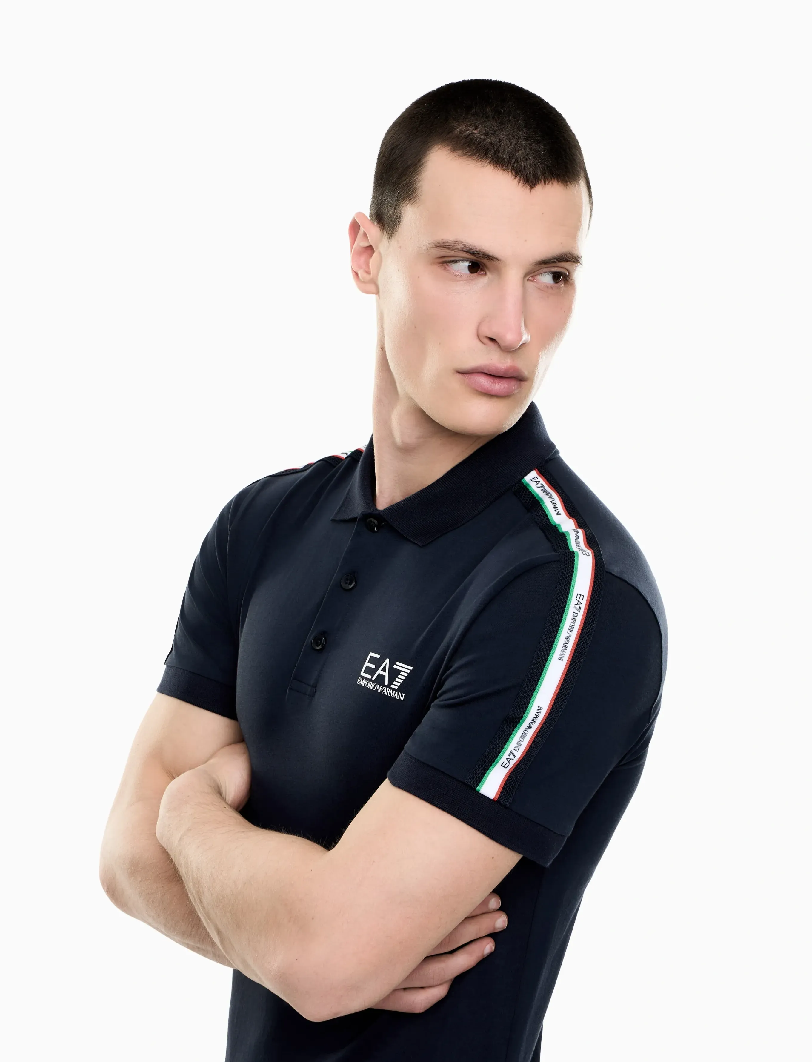 EA7 Polo Shirt pikéer herr – bild 3