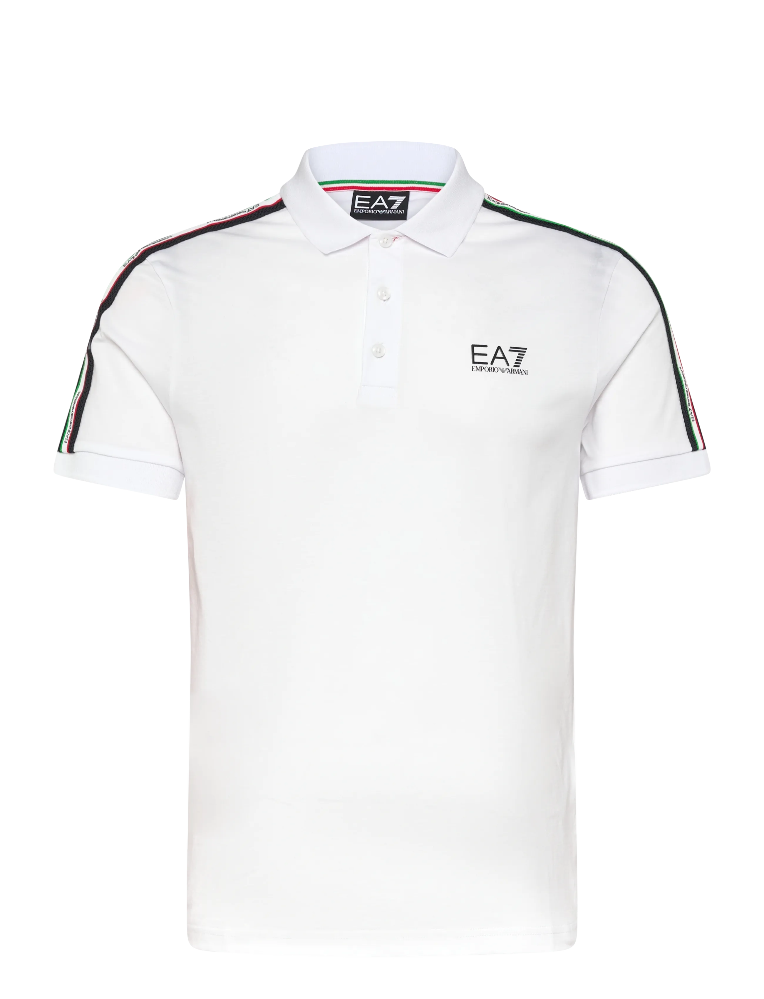EA7 Polo Shirt Weiß - L - Herren