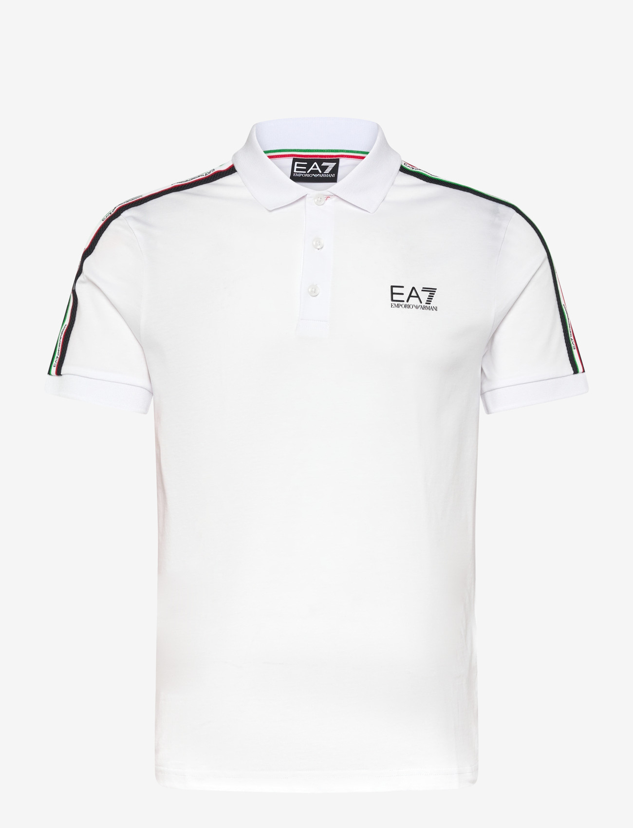 EA7 - POLO SHIRT - krótki rękaw - white - 0