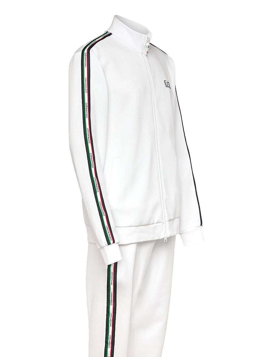 EA7 - TRACKSUIT - tracksuits - white - 2