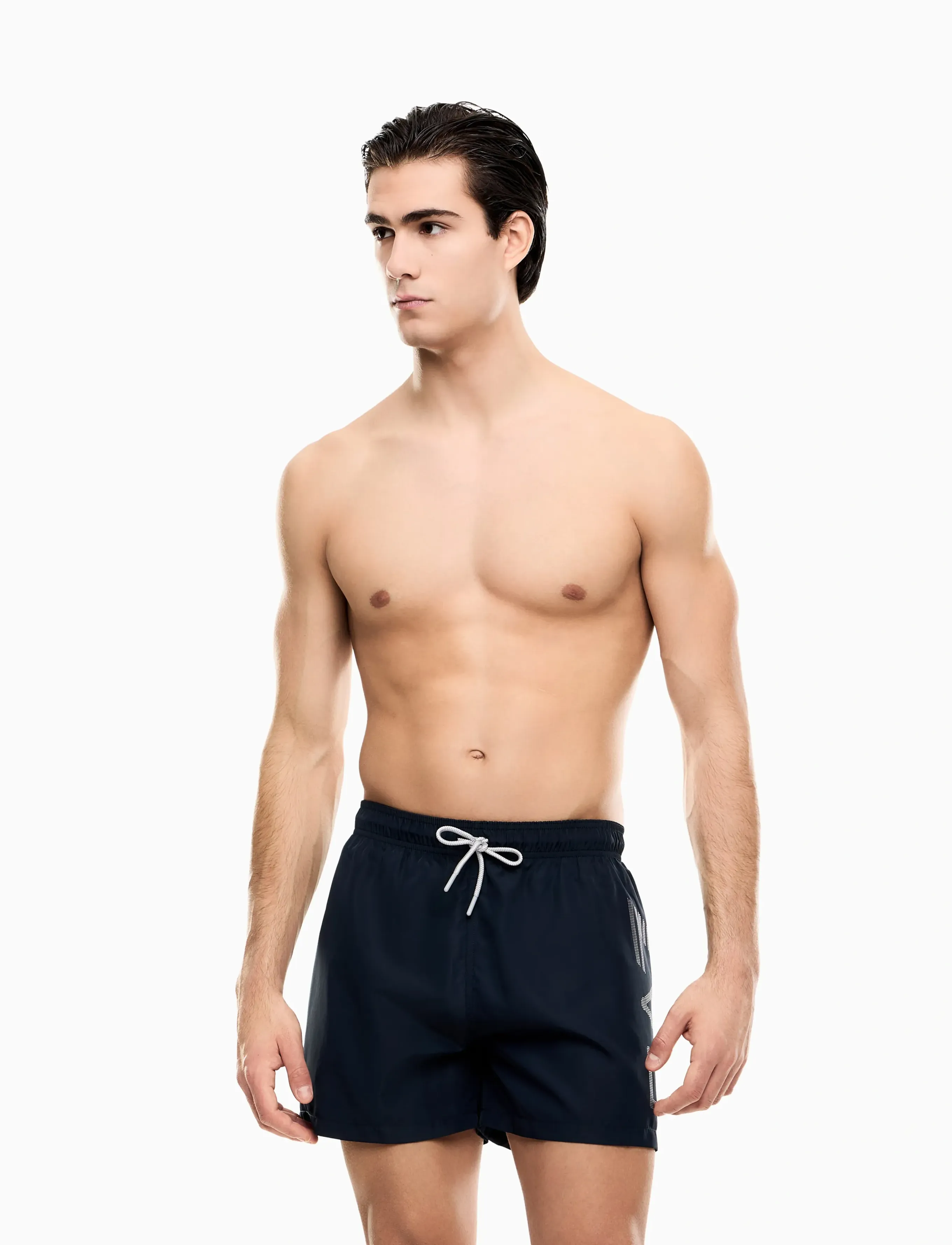 EA7 Swimming Trunk Active, Mænd, Aktive Badeshorts, Navy, Str: S