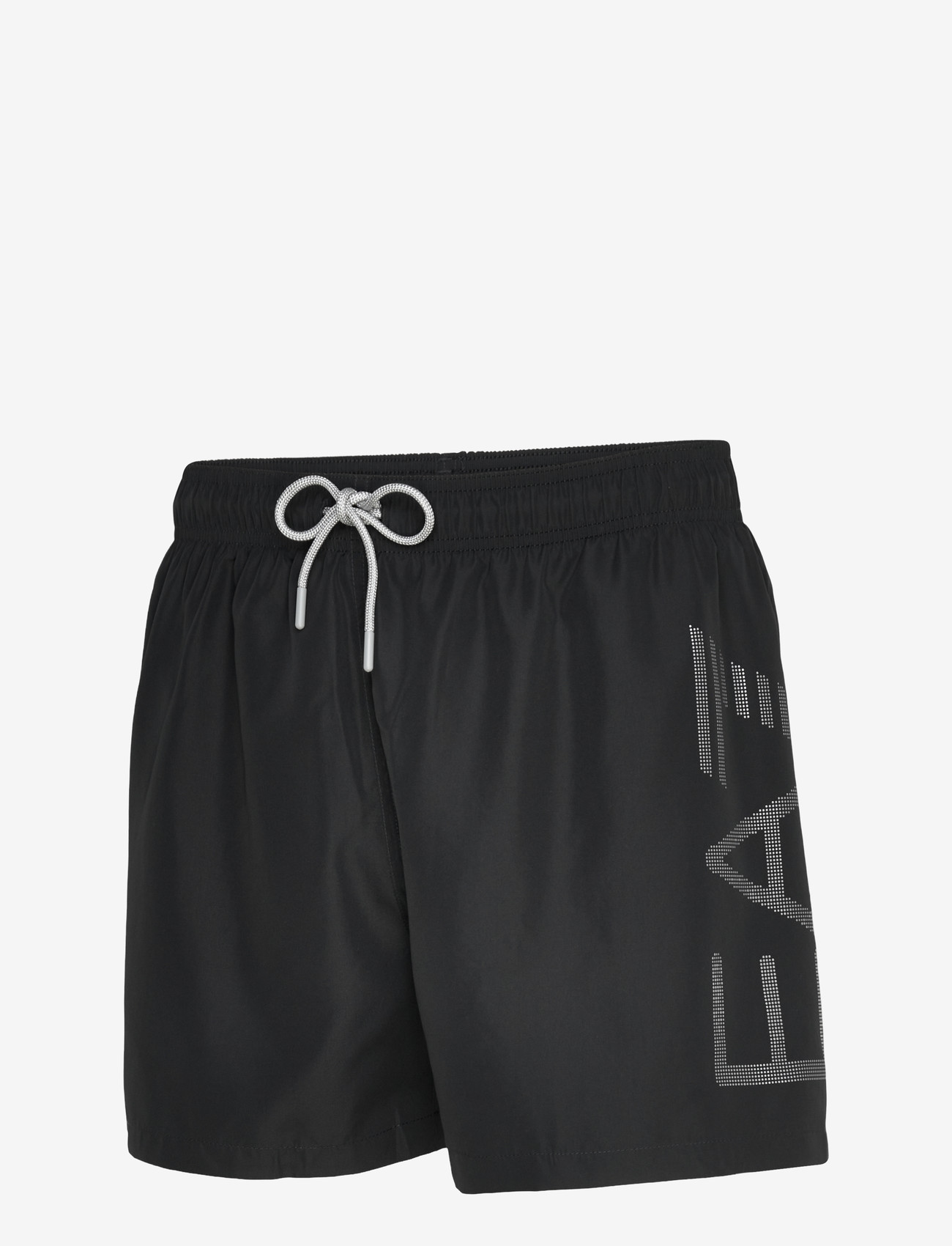 EA7 - SWIMMING TRUNK ACTIVE - swim shorts - black/silver - 2