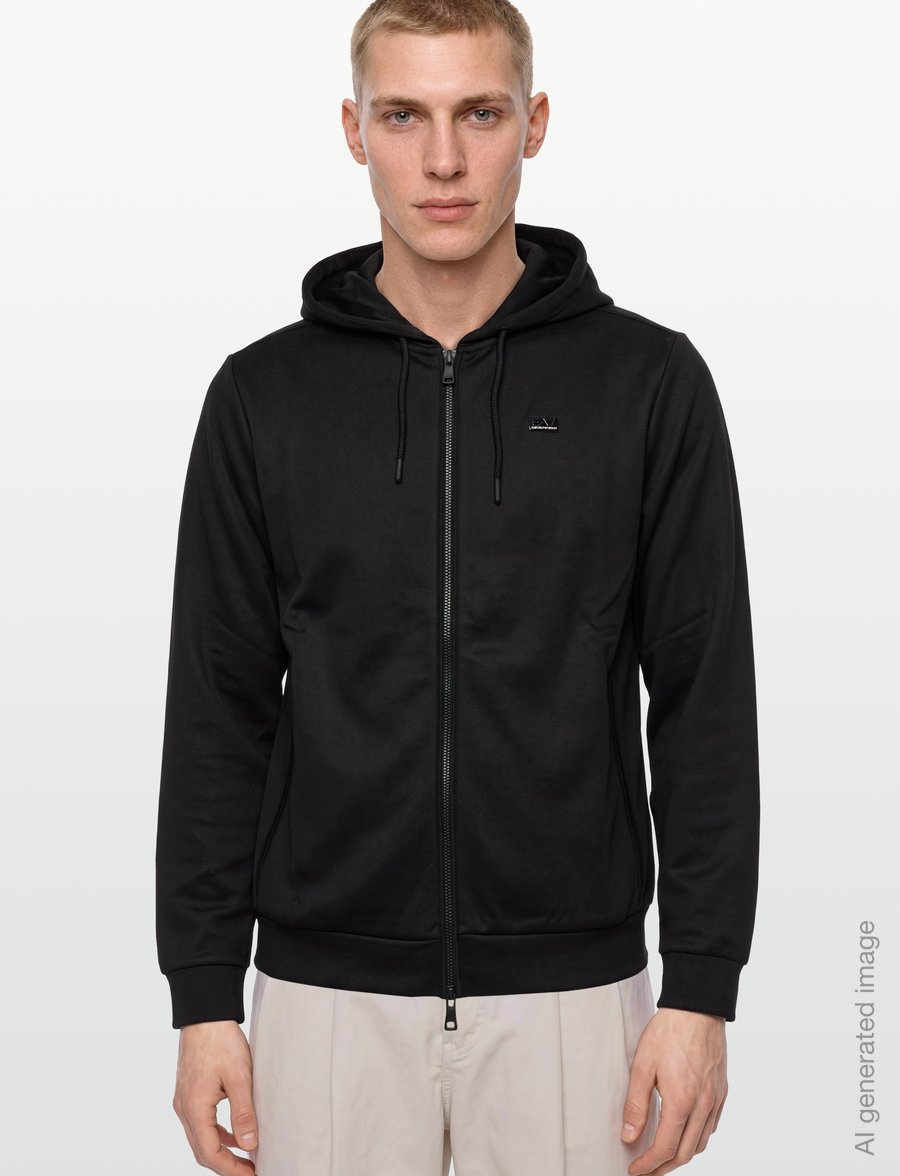 EA7 - SWEATSHIRT - hoodies - black - 3