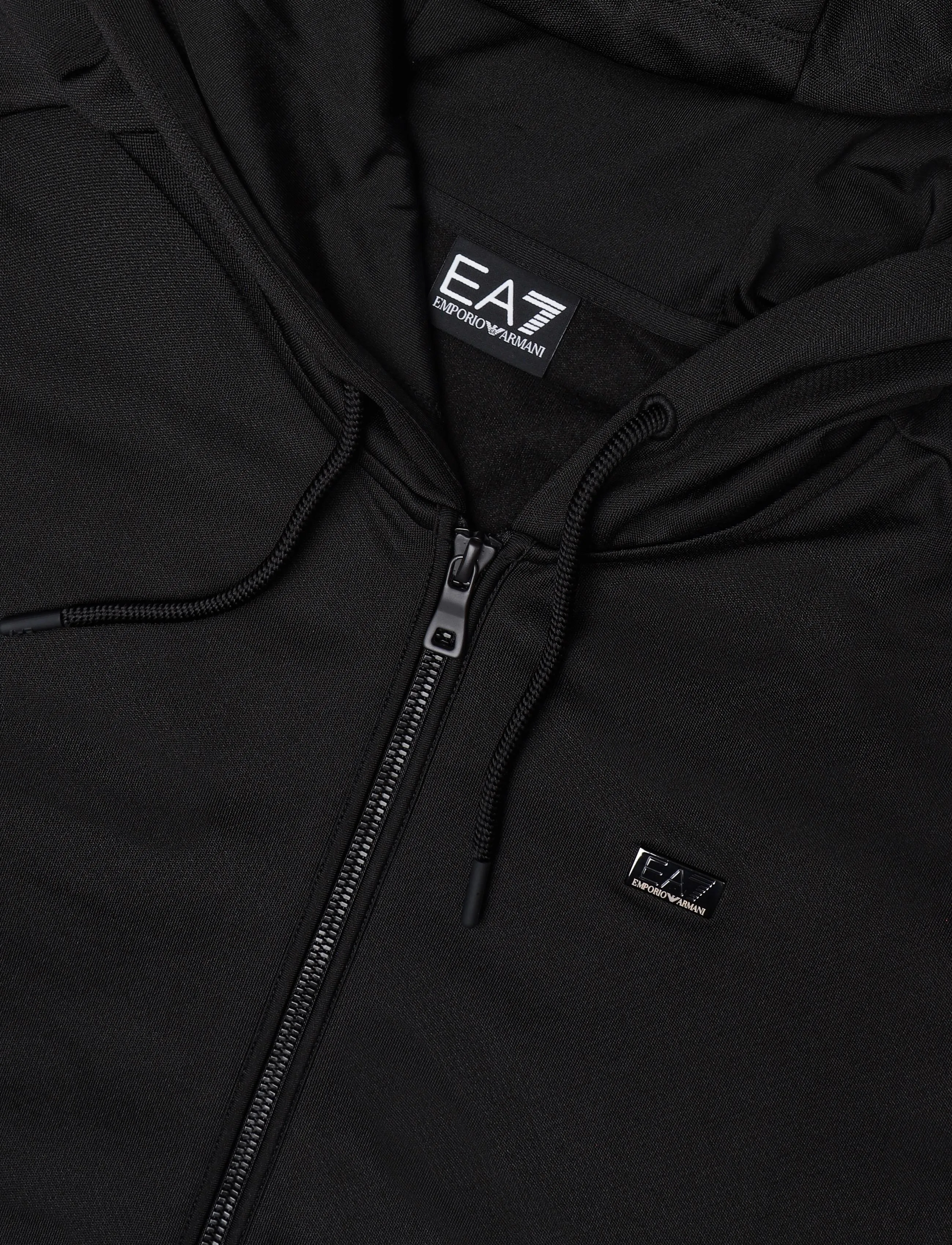 EA7 - SWEATSHIRT - kapuzenpullover - black - 2