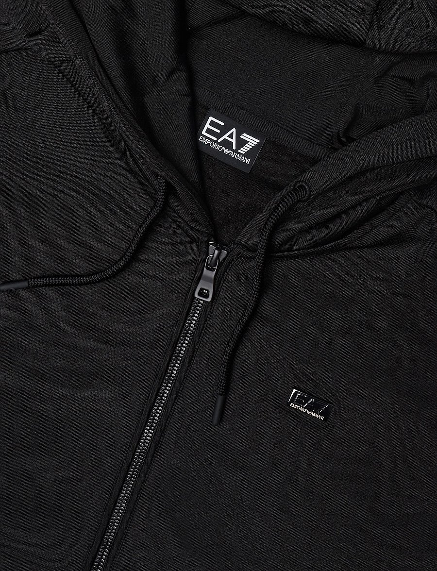 EA7 - SWEATSHIRT - kapuzenpullover - black - 2
