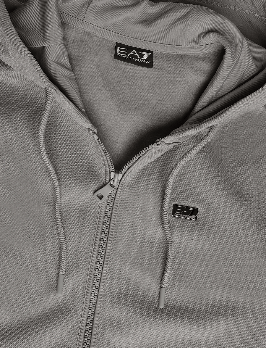 EA7 - SWEATSHIRT - kapuutsiga pusad - cloudburst - 2