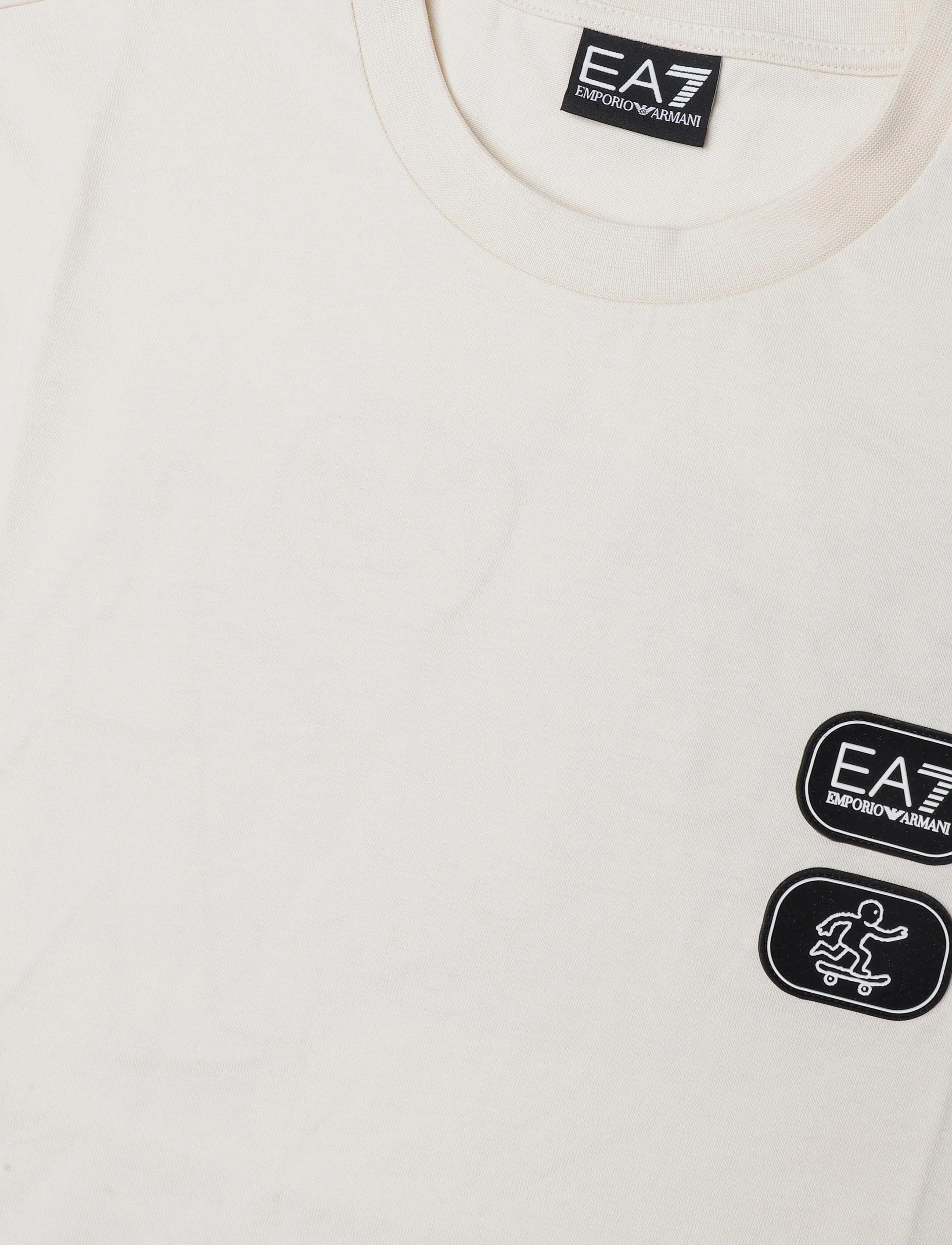 EA7 - T-SHIRT - kortærmede t-shirts - almond milk - 2