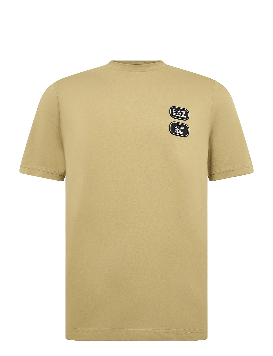 EA7 - T-SHIRT - kortærmede t-shirts - antique bronze - 0