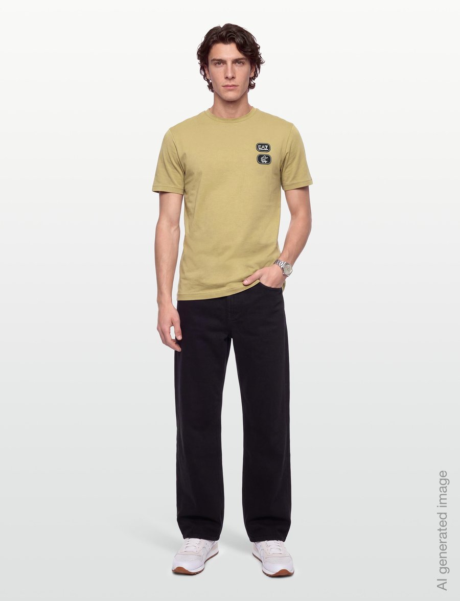 EA7 - T-SHIRT - t-krekli ar īsām piedurknēm - antique bronze - 0