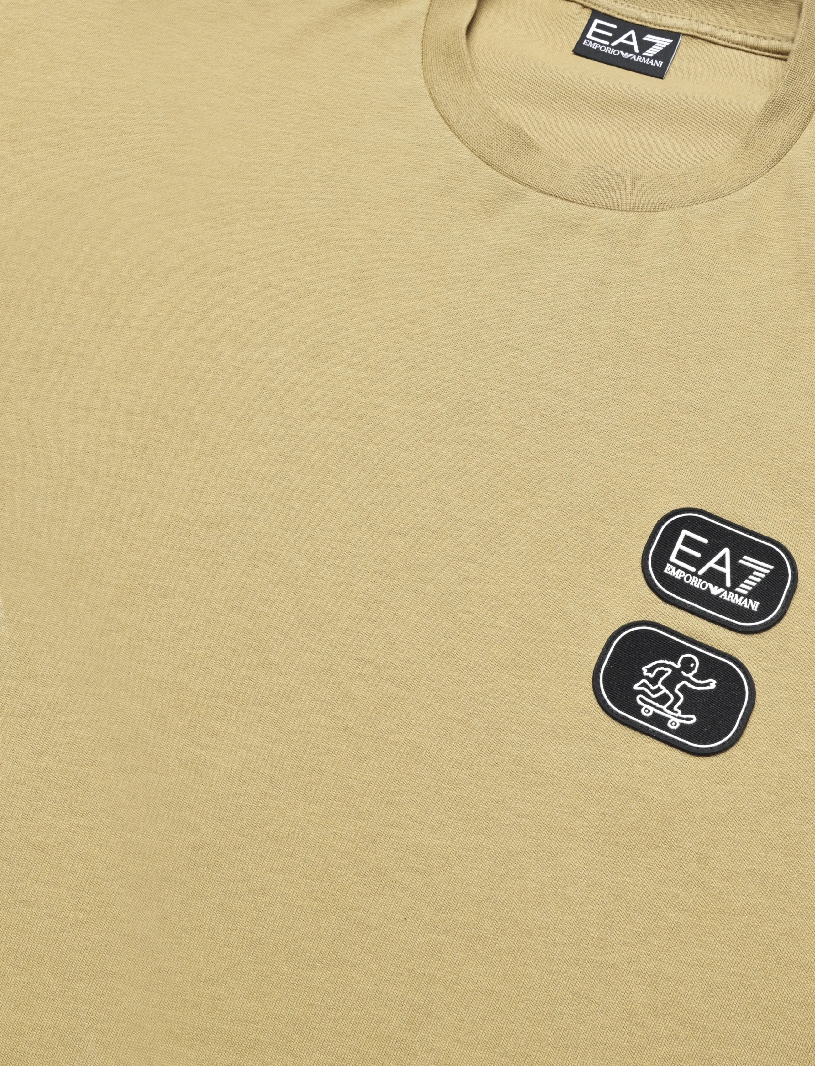EA7 - T-SHIRT - kortærmede t-shirts - antique bronze - 2